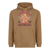 Toasted Coconut north pole baked fresh daily Heavyweight Hoodie - MaliasSmallBusiness