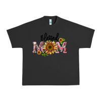 Pigment Black blessed mom Urban Heavy Tee - BarkalooDesign