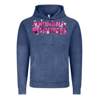 Vintage Denim Breast Cancer Human Resources Vintage Hoodie - texasbilliewilder