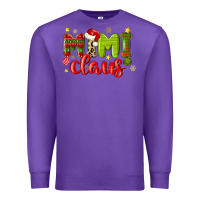 Purple mimi claus Premium Sweatshirt - MaliasSmallBusiness