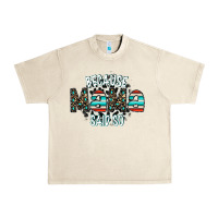 Sandshell because mama said so Urban Heavy Tee - CowhideDigitalArt