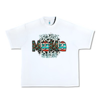 White because mama said so Urban Heavy Tee - CowhideDigitalArt