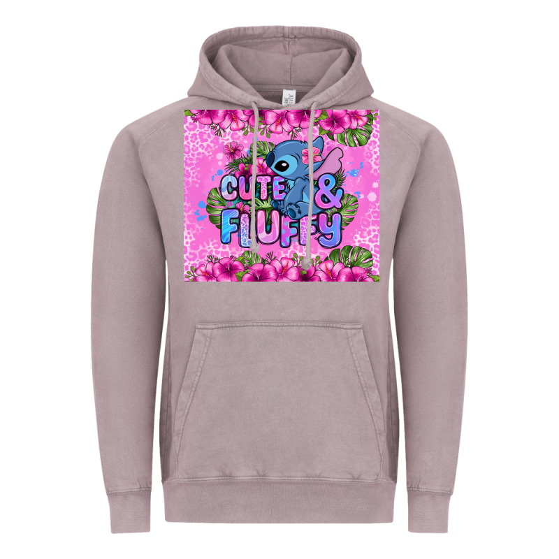 Cute And Fluffy Stitch Vintage Hoodie by Zillion Design Studio | Teevron