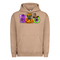 Pigment Burro Boo Halloween Urban Hoodie - NancyCooperArtShop