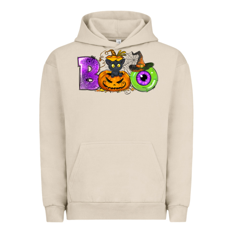 Boo Halloween Urban Hoodie by NancyCooperArtShop | Teevron