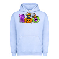 Pigment Grape Ice Boo Halloween Urban Hoodie - NancyCooperArtShop
