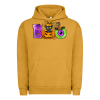 Pigment Peanut Butter Boo Halloween Urban Hoodie - NancyCooperArtShop