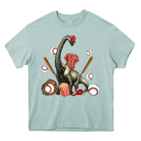 Arona brachiosaurus with baseball Heavy Core Tee - Artiststas
