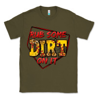 Army Green rub some dirt on it softball Classic Tee - Jasminsmagicworld