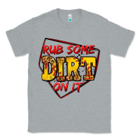 Heather Grey rub some dirt on it softball Classic Tee - Jasminsmagicworld