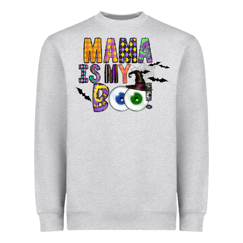 Mama Is My Boo Heavyweight Sweatshirt by CowhideDigitalArt | Teevron