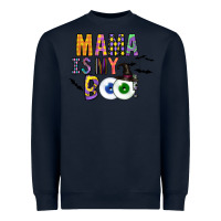 Navy Mama is my Boo Heavyweight Sweatshirt - CowhideDigitalArt