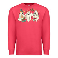 Cardinal Christmas ghosts Premium Sweatshirt - MaliasSmallBusiness