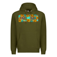 Army Green Cozy Vibes Premium Hoodie - Artiststas
