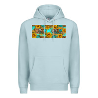 Blue Mist Cozy Vibes Premium Hoodie - Artiststas