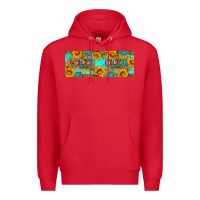 Red Cozy Vibes Premium Hoodie - Artiststas