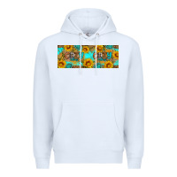 White Cozy Vibes Premium Hoodie - Artiststas