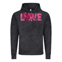 Breast Cancer Love Vintage Hoodie | Teevron
