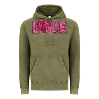 Vintage Olive Breast Cancer Love Vintage Hoodie - texasbilliewilder