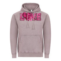 Vintage Zinc Breast Cancer Love Vintage Hoodie - texasbilliewilder