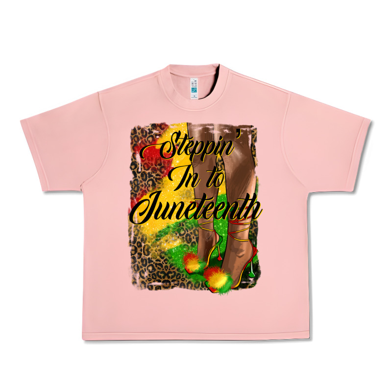 Steppin' In To Juneteenth Urban Heavy Tee by HRA Design Shop | Teevron