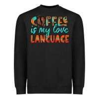 Black coffee is my love language Heavyweight Sweatshirt - HRA Design Shop