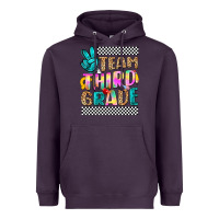 Plum team third grade Heavyweight Hoodie - NancyCooperArtShop