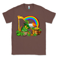 Chestnut st patricks day  rainbow shamrocks Classic Tee - AdoDesignShop