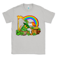 Moon Dust st patricks day  rainbow shamrocks Classic Tee - AdoDesignShop