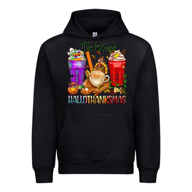 Hallothanksmas Teacher Urban Hoodie by texasbilliewilder | Teevron
