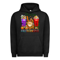 Pigment Black hallothanksmas teacher Urban Hoodie - texasbilliewilder
