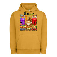 Pigment Peanut Butter hallothanksmas teacher Urban Hoodie - texasbilliewilder
