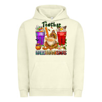 Pigment Pistachio hallothanksmas teacher Urban Hoodie - texasbilliewilder