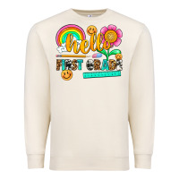 Sandshell hello first grade Premium Sweatshirt - NancyCooperArtShop