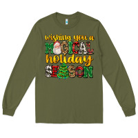 Army Green wishing you a magical season Long Sleeve Tee - AdoDesignShop