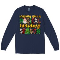 Navy wishing you a magical season Long Sleeve Tee - AdoDesignShop
