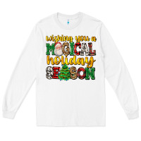 White wishing you a magical season Long Sleeve Tee - AdoDesignShop
