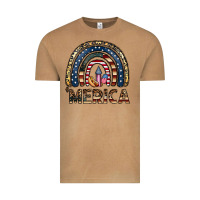 Vintage Camel merica rainbow Vintage Tee - CowhideDigitalArt