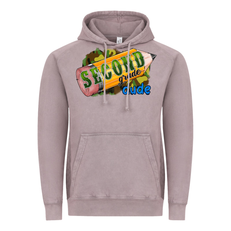 Second Grade Dude Vintage Hoodie by RanaPortraitStore | Teevron