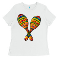 White mexican maracas Ladies Tee - AdoDesignShop