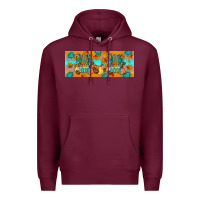 Burgundy Cutest pumpkin in the patch Premium Hoodie - Artiststas