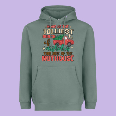 Home Of The Jollıest Bunch Of Assholes Thıs Sıd Heavyweight Hoodie Designed By Maliassmallbusiness