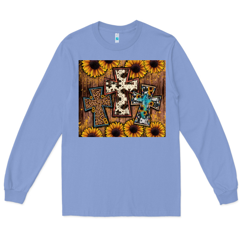 Cross Tumbler Long Sleeve Tee by JahusDesignShop | Teevron