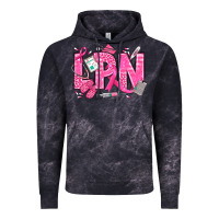 Cloud Black Breast Cancer LPN Licensed Practical Nurse Vintage Hoodie - texasbilliewilder