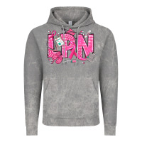 Cloud Rock Breast Cancer LPN Licensed Practical Nurse Vintage Hoodie - texasbilliewilder