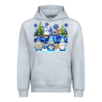 Heather Grey snow gnome truck Urban Hoodie - texasbilliewilder