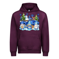 Mauve Wine snow gnome truck Urban Hoodie - texasbilliewilder