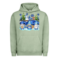 Pigment Oil Green snow gnome truck Urban Hoodie - texasbilliewilder