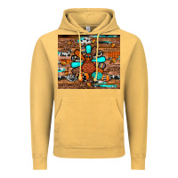 Vintage Mustard turkey Vintage Hoodie - JahusDesignShop