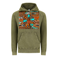 Vintage Olive turkey Vintage Hoodie - JahusDesignShop